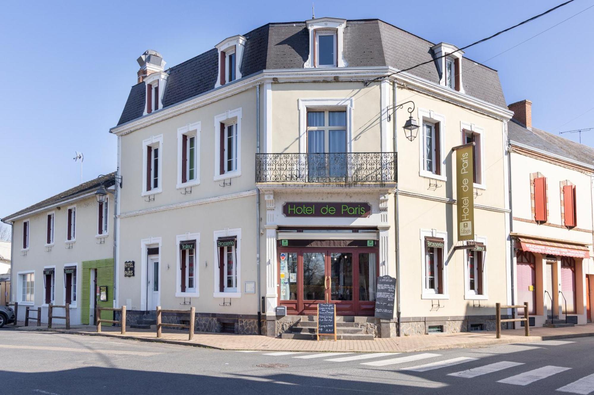 Hotel De Paris Jaligny Exteriör bild