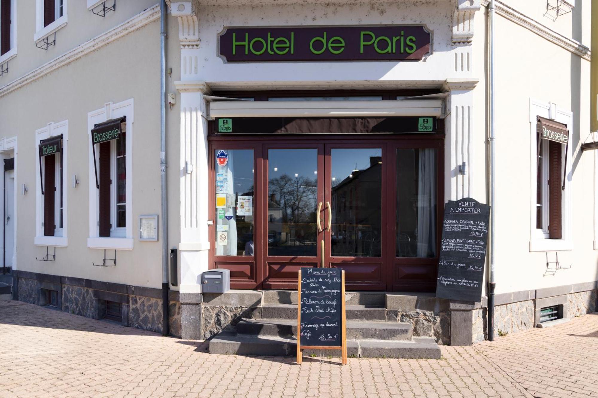 Hotel De Paris Jaligny Exteriör bild